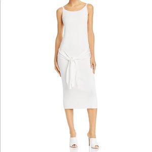 SOLD!! Helmut Lang tie waist tank dress